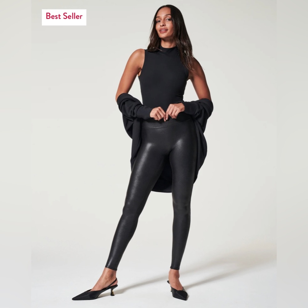 BRAND NEW Spanx Faux Leather Leggings